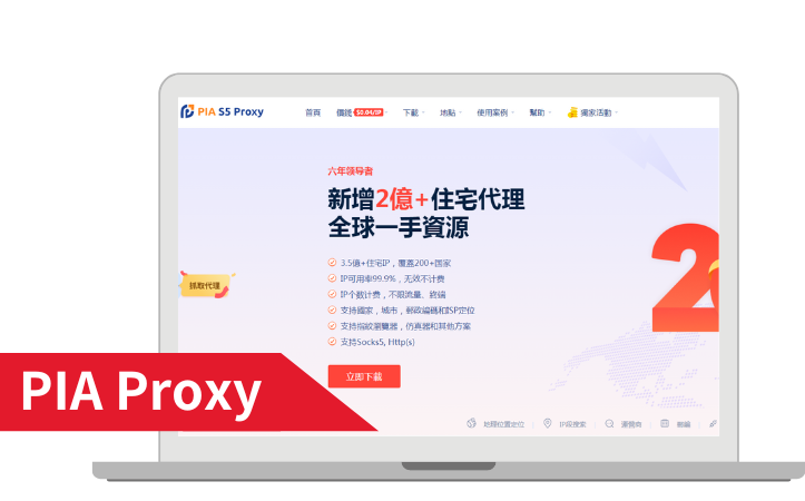 PIA Proxy代理IP